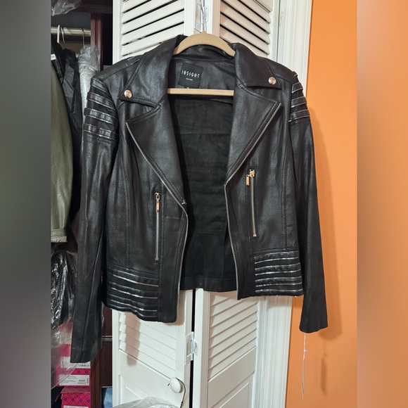 Insight Jackets & Blazers - Black faux mixed material Jacket